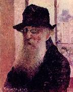 Camille Pissarro Selbstportrat painting
